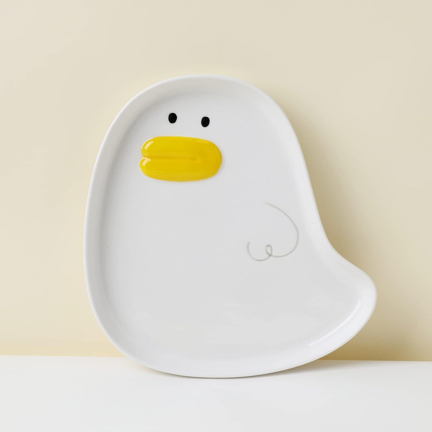 Duck Plate, Ceramic Hand Glazed, Breakfast Plate -8.2in Duck Plate, Ceramic Hand Glazed, Breakfast Plate -8.2in